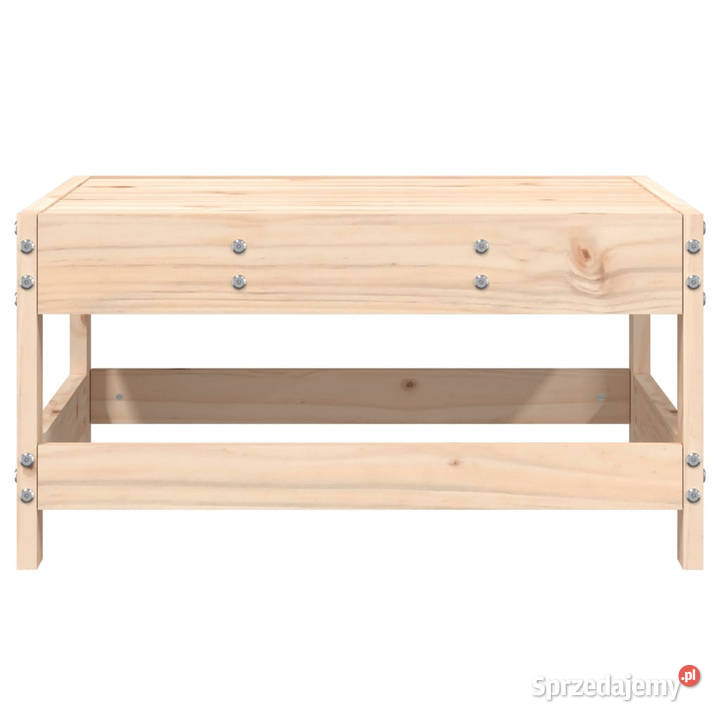 Podnóżek ogrodowy lite drewno sosnowe WM825485 Warszawa