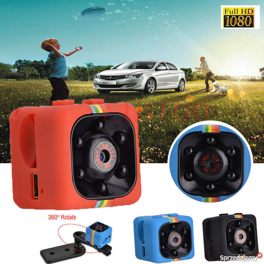 Mini Kamera Full HD SQ11 Szpiegowska DETEKCJA Elektryka i akcesoria Poznań