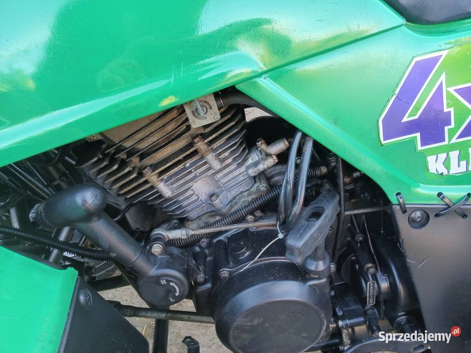kawasaki klf 300 4x4 transport lubelskie