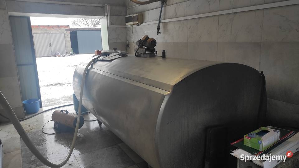 Schładzalnik zbiornik do mleka Alfa 2500L Krobia