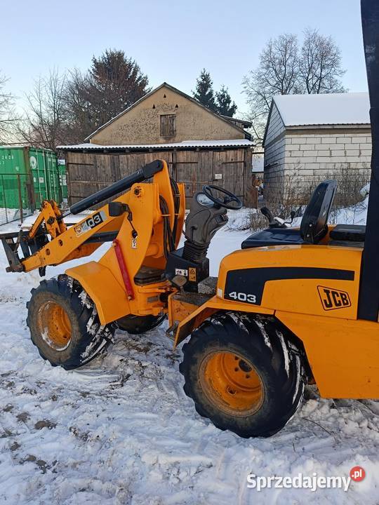 Sprzedam mini ładowarka JCB 403 schaffer Serokomla sprzedam