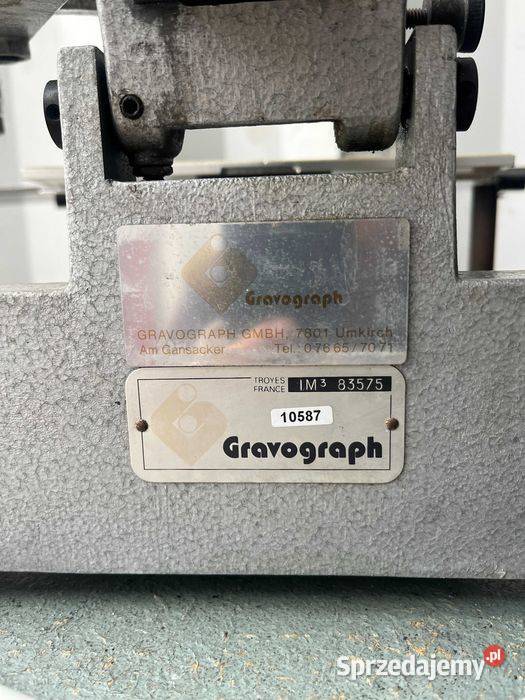 Grawerka Gravograph IM3 do frezarek ręcznych wielkopolskie Tuliszków