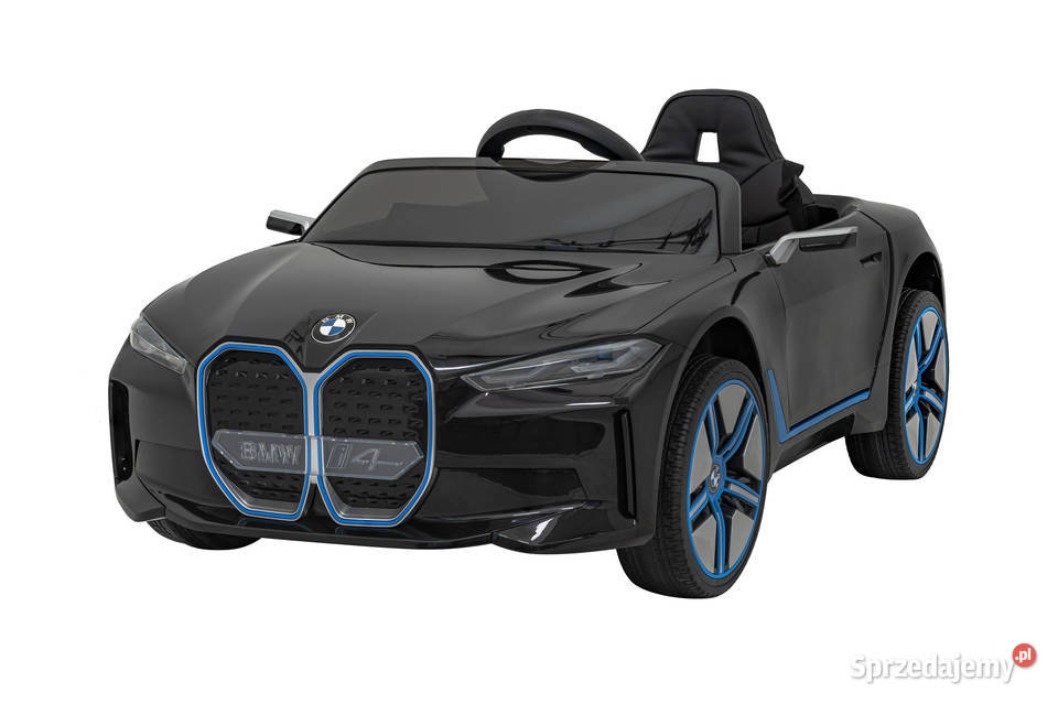Autko BMW i4 na akumulator dzieci Czarny 14.6kg Łopuszno sprzedam
