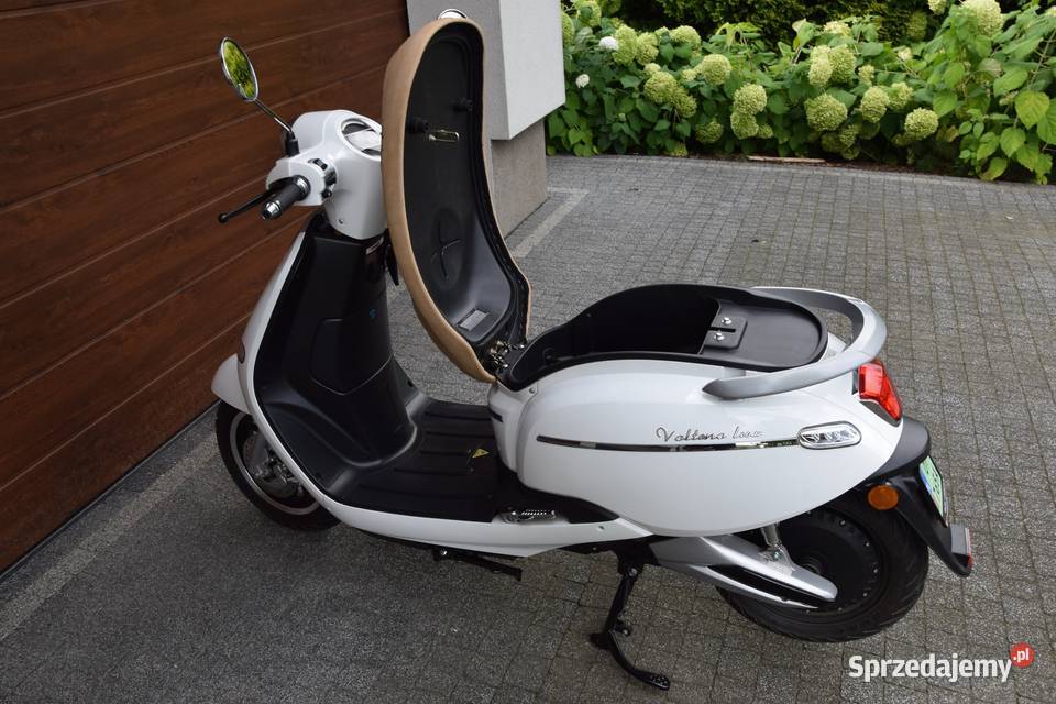 Stylowy skuter elektryczny Zipp Volteno LUX zarejestrowany w Polsce opolskie sprzedam