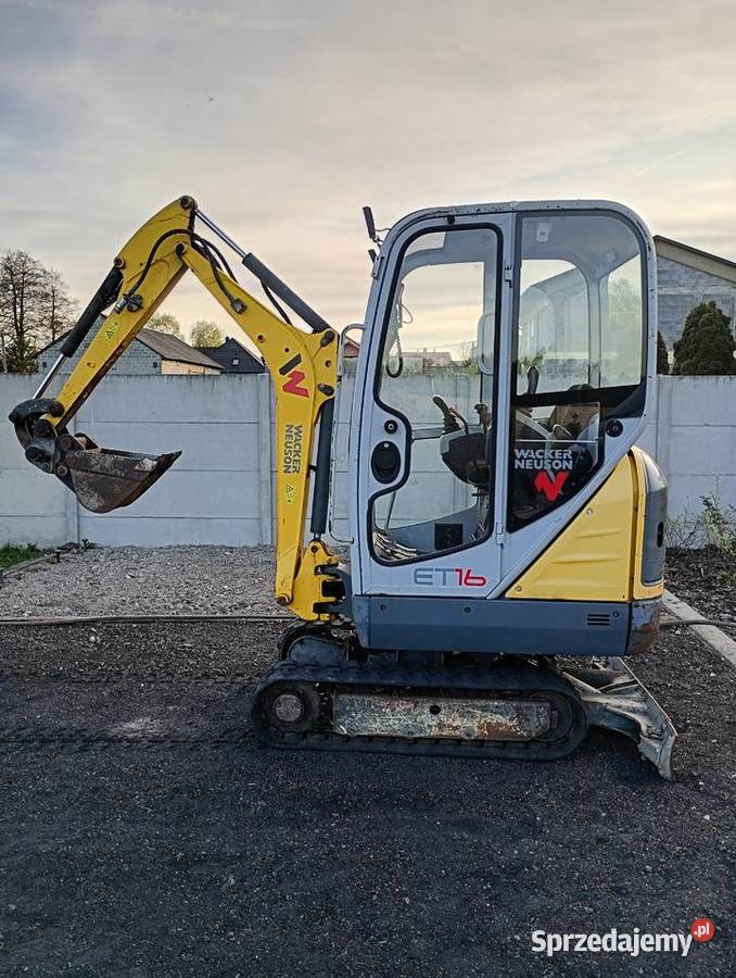 Mini koparka Wacker Neuson ET16 z 2017r Sędziszów