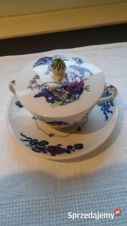 bulionówka na spodeczku Copeland Spode Bude Gdańsk