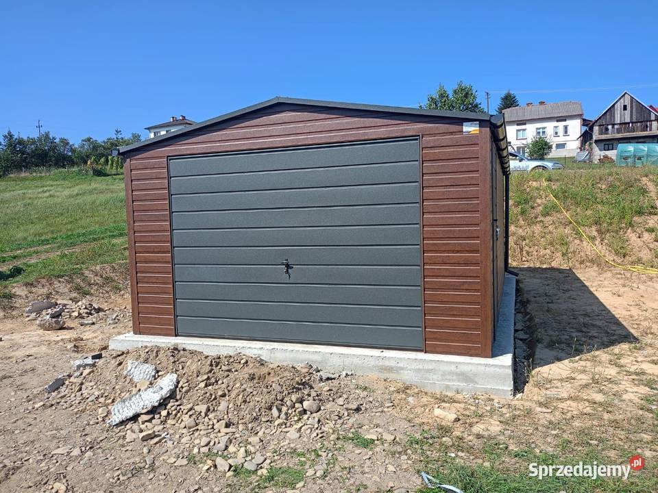Garaż Bestline 4x6 Drewnopodobny dwuspadowy Nowy Sącz sprzedam