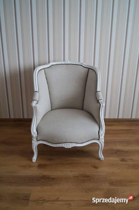 Fotel ludwikowskifrancuska berżera shabby chic Stalowa Wola sprzedam