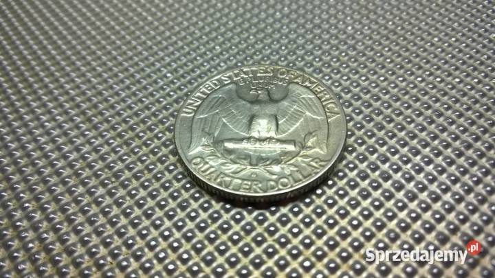 MONETA USA dolara 1964 D Washington Quarter Warszawa sprzedam
