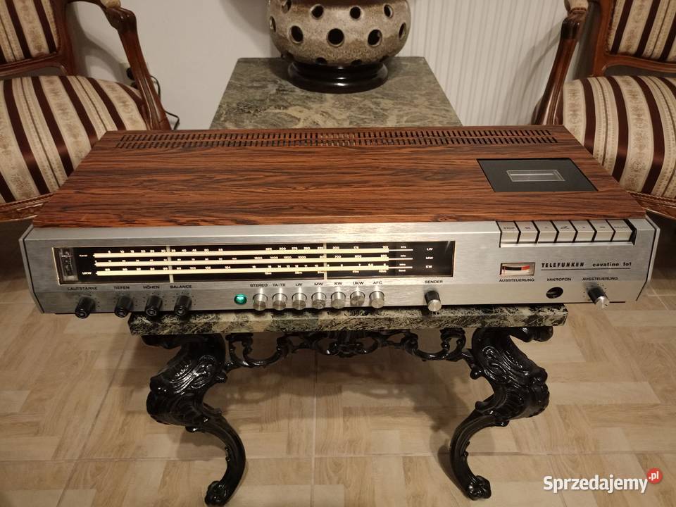 Zabytkowy Amplituner TELEFUNKEN CAVATINE 101 Drawski Młyn sprzedam