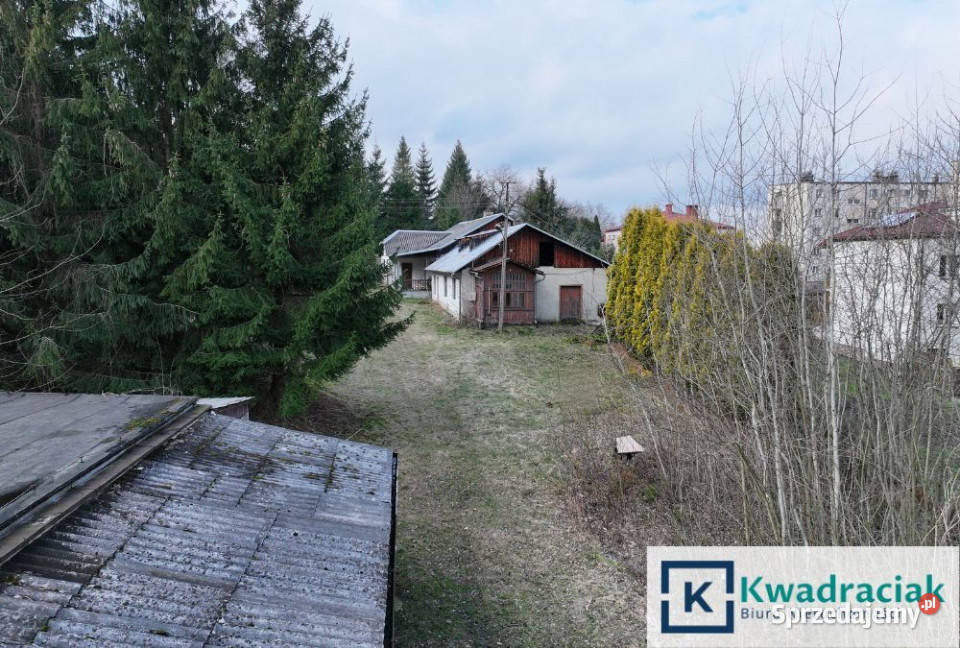 Działkę sprzedam 6872m2 Lesko Unii Brzeskiej asfalt podkarpackie