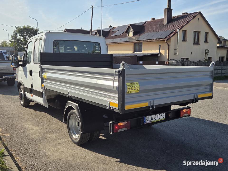 IVECO DAILY 35C12 Doka 7 osób Kiper 3m Pilot kupiony w Polsce Łańcut sprzedam