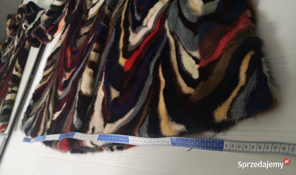 Futro naturalne z norek Kozy sprzedam