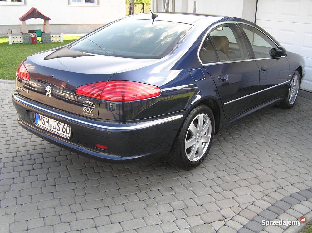 Peugeot 607 27HDI Pełne wyposazenie Xenon Klima elektryczne lusterka Krosno sprzedam