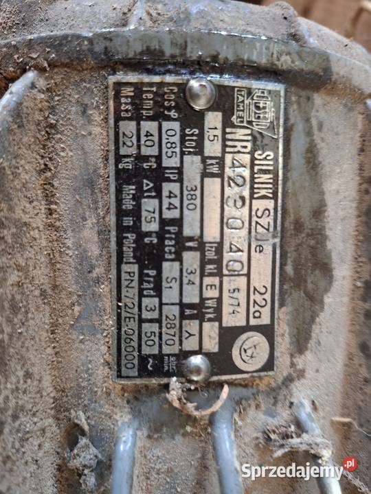 Silnik elektryczny 15 kv2900 obrotów