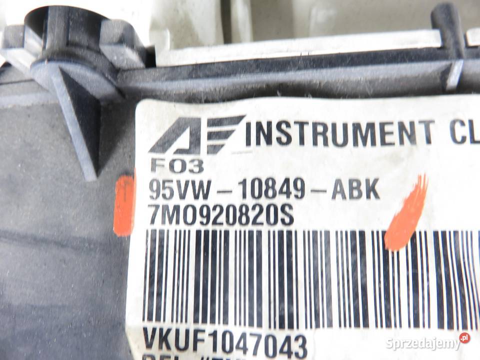 LICZNIK VW SHARAN I 19 TDI 7M0920820S