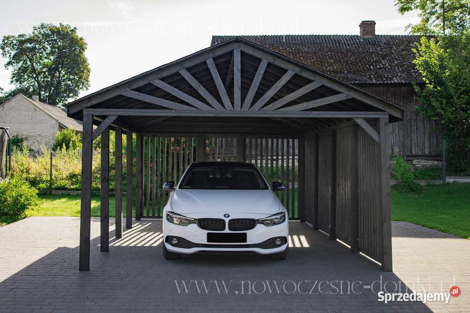 Wiata Samochodowa Drewniana San Marino 3x5 śląskie Bielsko-Biała sprzedam