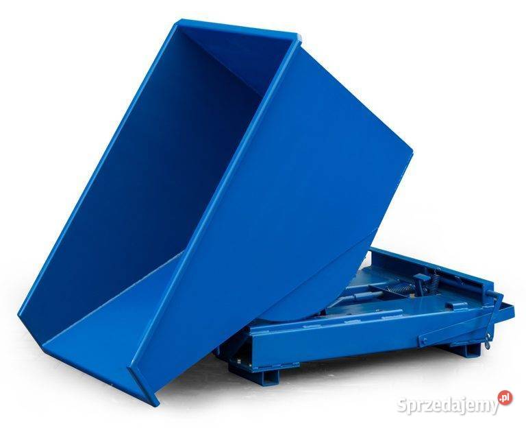 Pojemnik metalowy samowyładowczy 03m3 do widlaka Gliwice