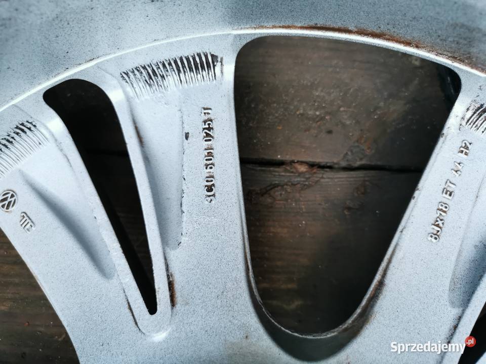 Alufelga 18 5x112 et44 oryginał VW TPMS Lubicz Górny