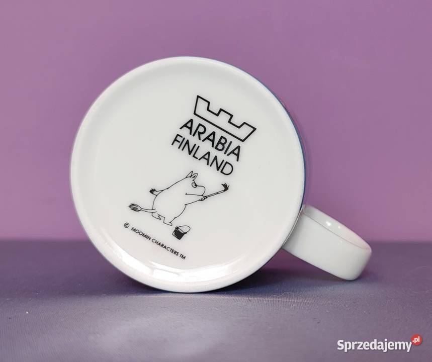 MUMINKI kubek Moomin Arabia Finland sygnatura Jasień