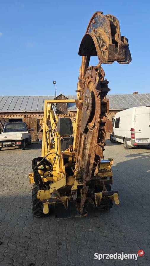 Koparka łańcuchowa Vermeer V3550 przesuw ramie Maszyny budowlane Sochaczew