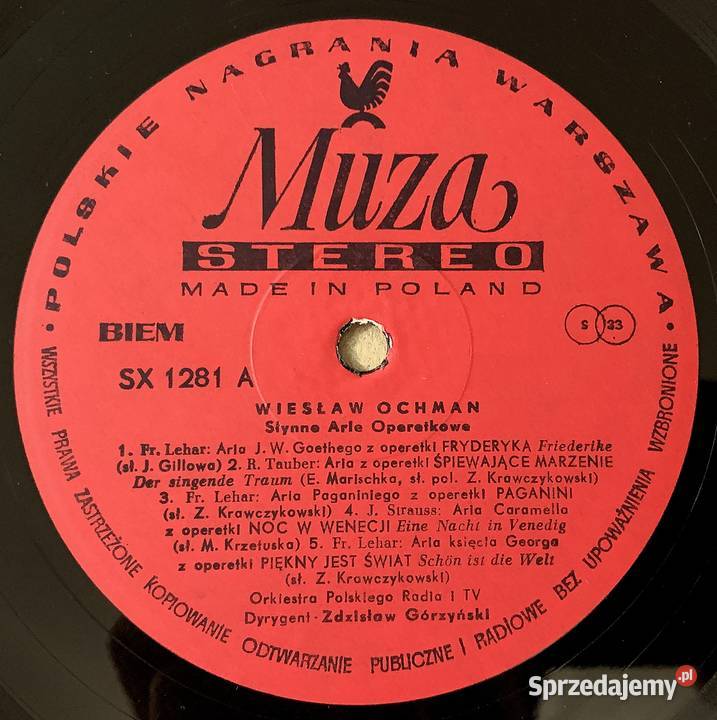Wiesław Ochman Słynne Arie Operetkowe 10