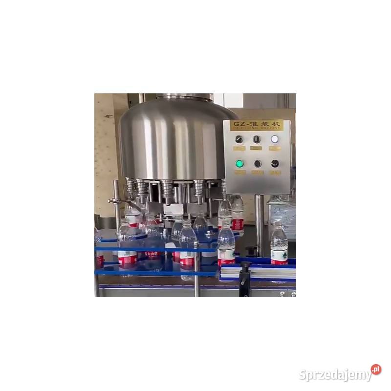 Automatyczna linia do rozlewu wody lubelskie Kłoczew sprzedam
