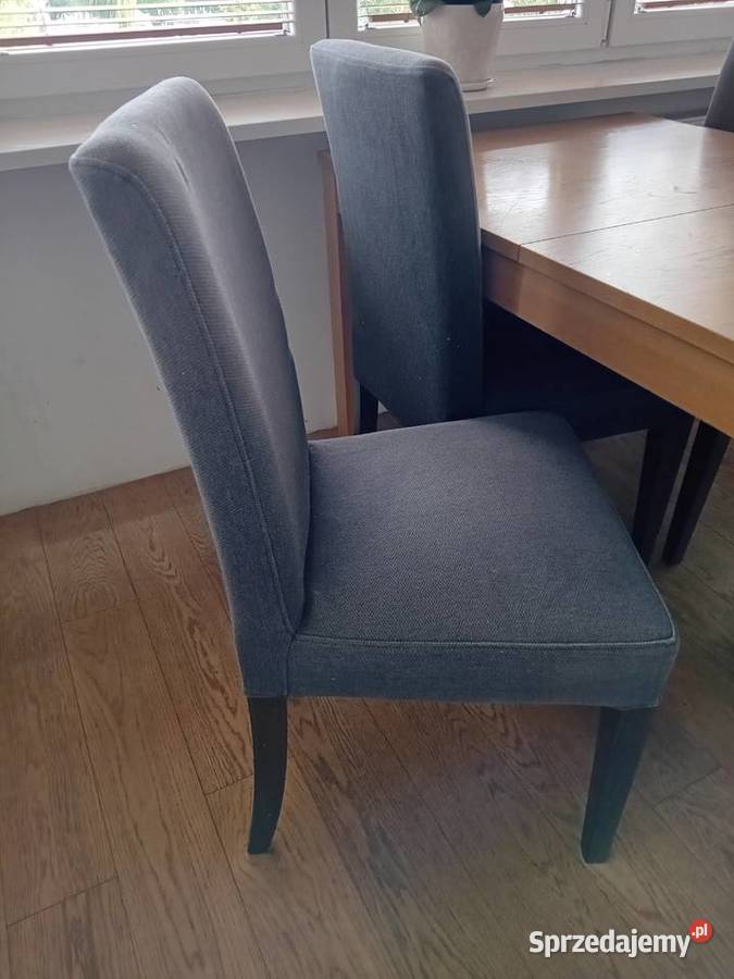 Stół rozkładany BJURSTA i 4 krzesła HENRIKSDAL Warszawa