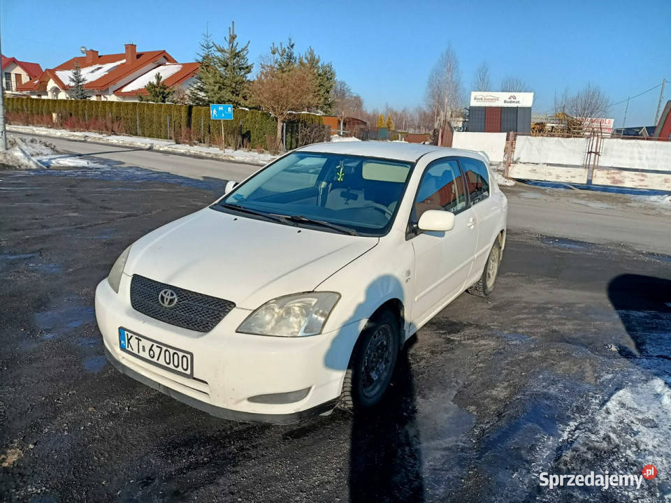 Toyota Corolla Toyota Corolla 14 02r Seria E12 Rok produkcji 2002 Tarnów sprzedam