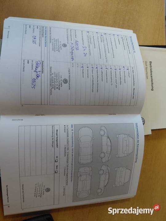 VOLKSWAGEN SPORTSVAN 2015r 14 16V 125 Przeb187 Jelenia Góra