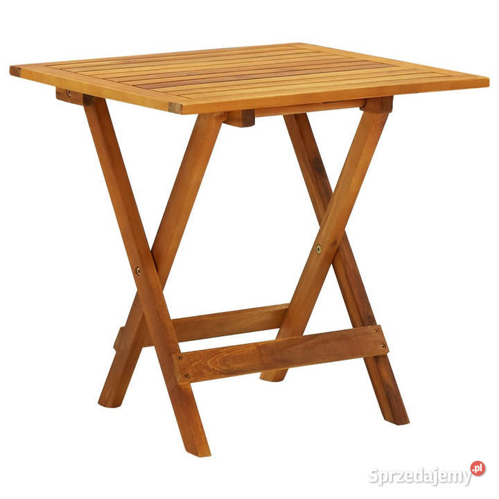 Stolik bistro 46x46x47 lite drewno akacjowe Warszawa