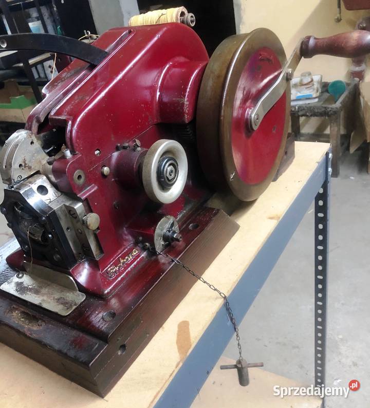 Frobana Gritzner dublerka zabytkowa maszyna Kalwaria Zebrzydowska