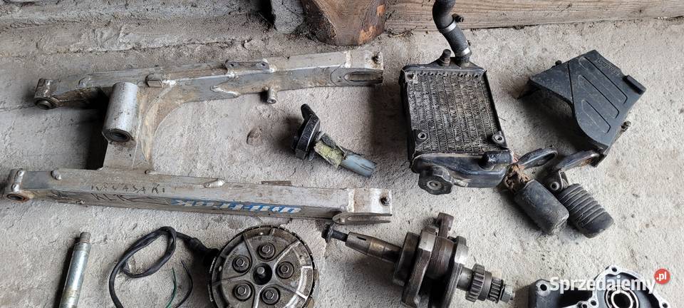 Kawasaki KLR 250D silnik wahacz pozostałości Pozostałe łódzkie sprzedam
