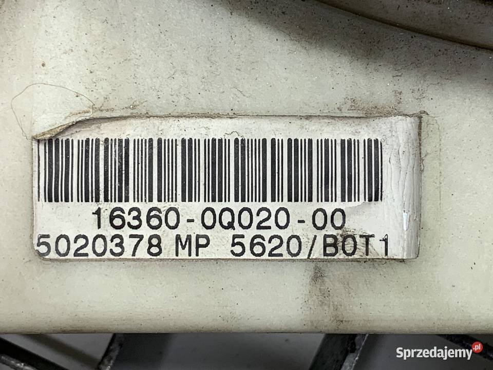 WENTYLATOR CHŁODNICY TOYOTA AYGO I 10 68 osobowe Wentylatory chłodnicy podkarpackie