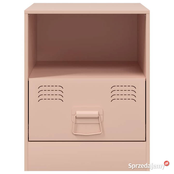 Szafka nocna różowa 345x39x44 stal WM841753 Warszawa