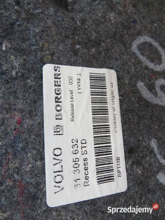 DYWAN WYKŁADZINA BAGAŻNIKA VOLVO XC60