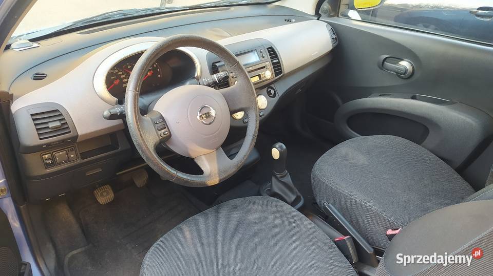 Nissan Micra K12 Tekna 14 88 niski przebieg Łask