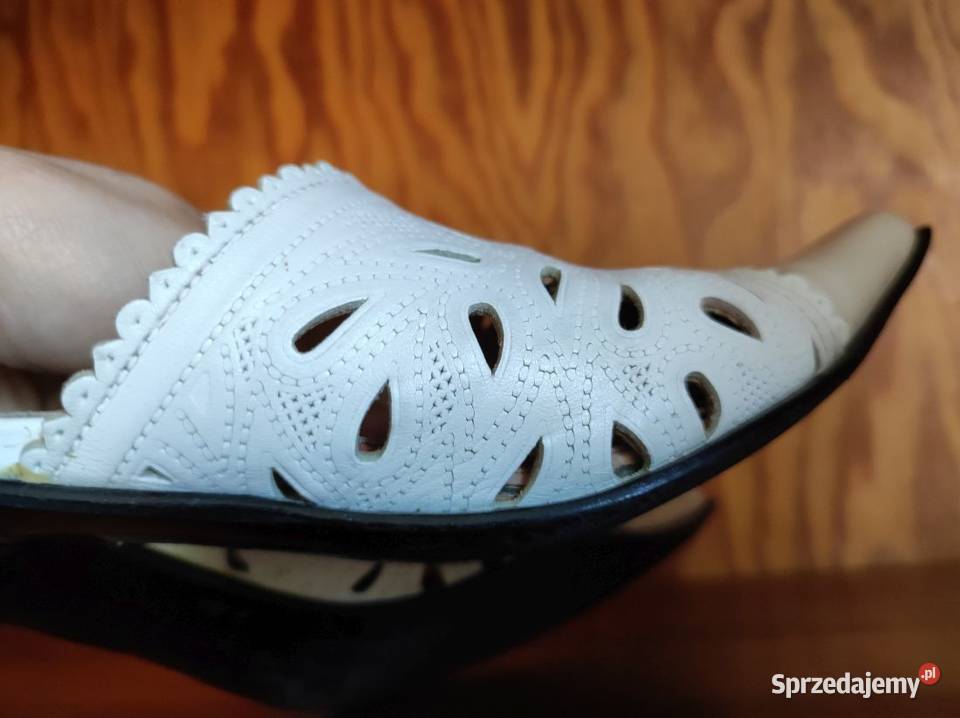 sandały chodaki mule skórzane buty czółenka na Moda i Styl Kielce