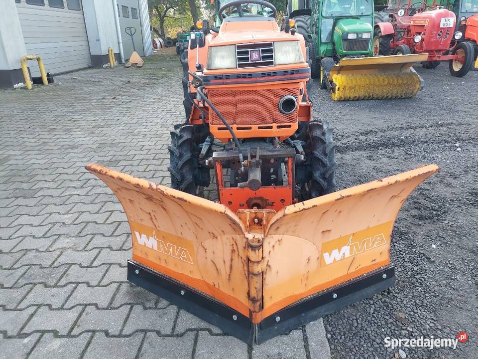 Ciągnik ogrodniczy Kubota Bulltra B117 4x4 Łubowo