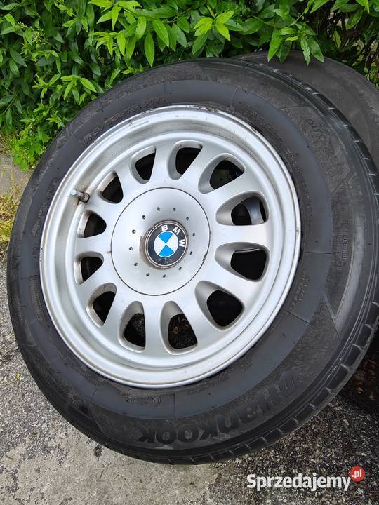 Koła felgi aluminiowe E39 opony letnie hankook Biłgoraj