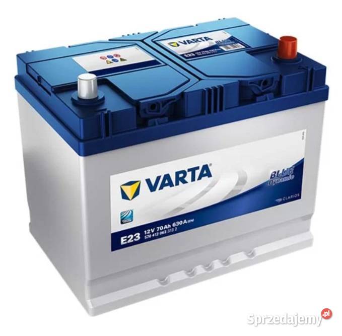 Akumulator VARTA Blue Dynamic E23 70Ah 630A EN P