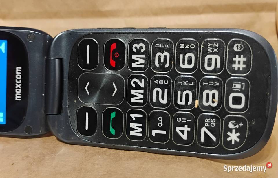 MAXCOM COMFORT MM826 Telefon z Klapką DUŻY Telefony komórkowe Opole