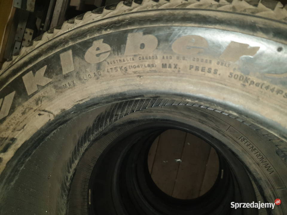 Opona Kleber DR503V 19550R15 Samochodowe Dobre Miasto