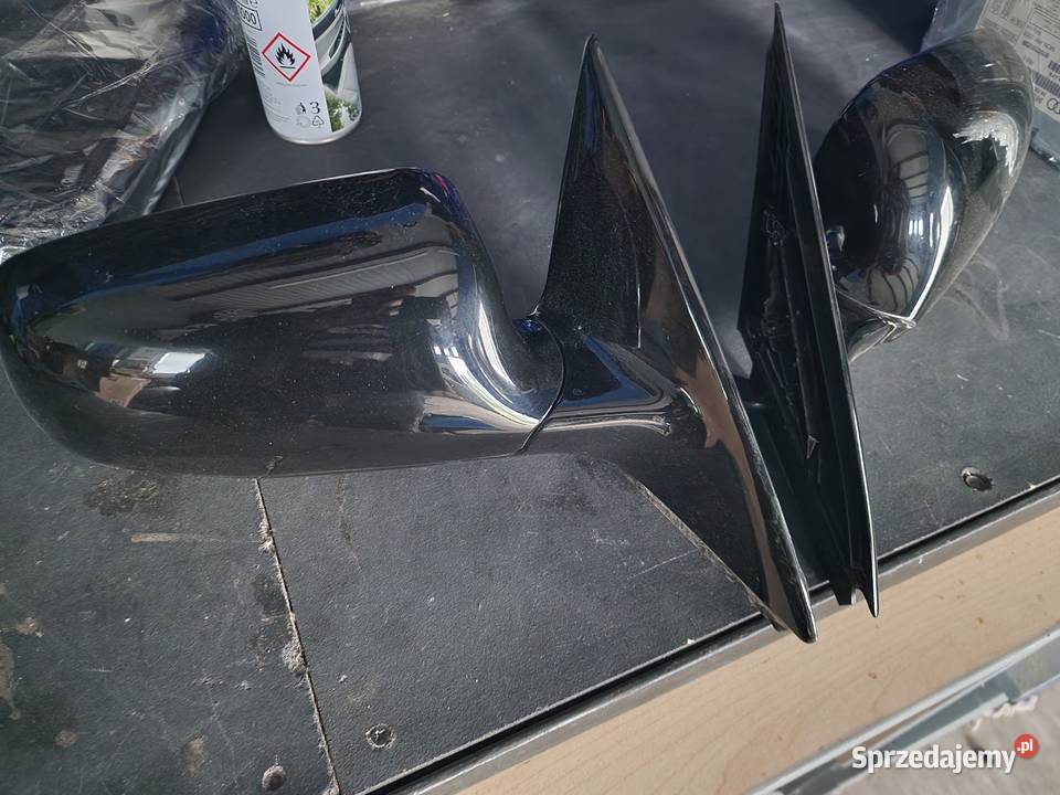Lusterka S6 C5 piano black duże lusterka zewnętrzne Motoryzacja Lubartów