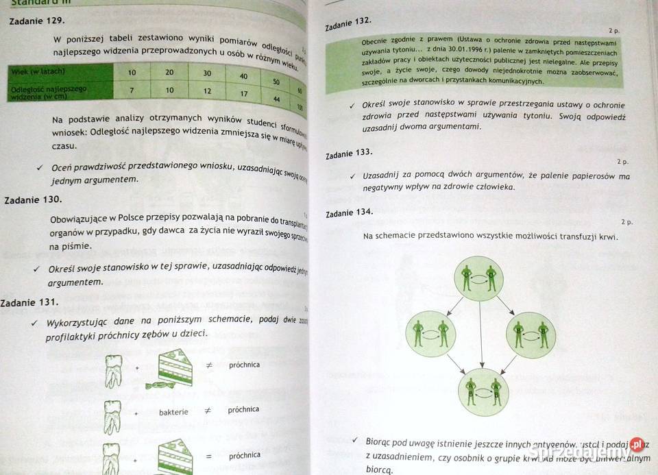 Biologia Zbiór zadań maturalnych Podstawowy M Chełm