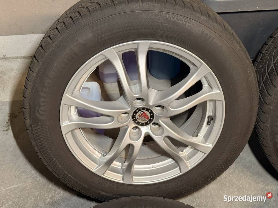 ALUFELGI 17 z oponami zimowymi koła FORD S MK2 Gdynia