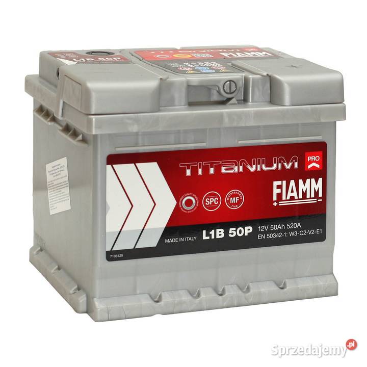 Akumulator FIAMM TITANIUM PRO 12V 50Ah 520A Kraków sprzedam