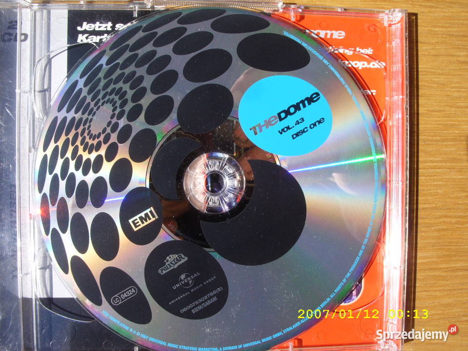 CD skladanka THE DOME VOL 48 13 43 2 CD Wołów