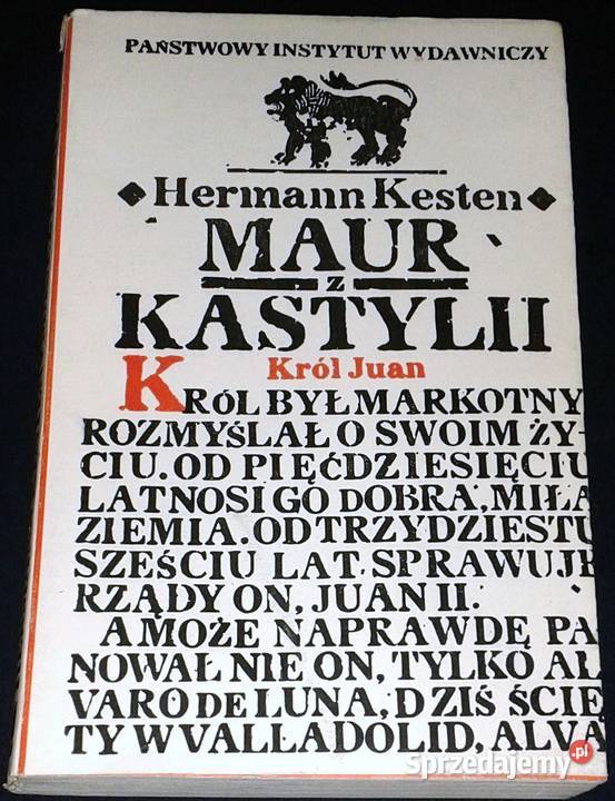 Maur z Kastylii Hermann Kesten