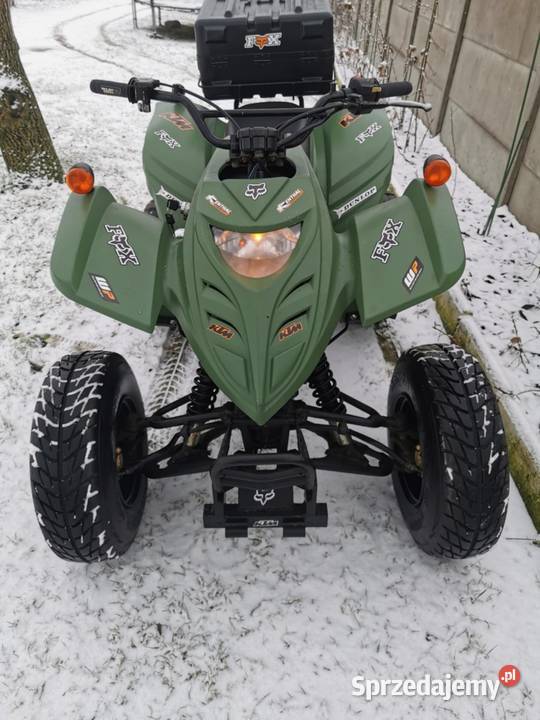 Duży Quad Adlykwity l7e kufer stan Pozostałe Rawicz